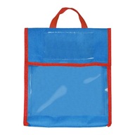 Tote Bag Polyester School Bag Large Capacity Children Book Bag for Blue