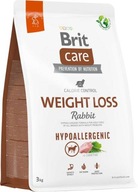 BRIT CARE WEIGHT LOSS RABBIT RICE 3kg