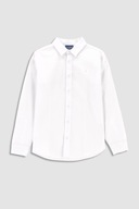 Coccodrillo koszula dziecięca bawełna biały rozmiar 164 (159 - 164 cm)