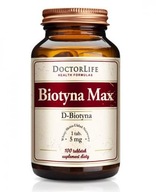 Suplement diety Doctor Life Biotyna Max biotyna tabletki 100 ml 100 szt.