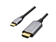 Kábel USB Type-C -> HDMI 2.0 1,8m Unitek V1125A