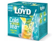 Herbata na zimno Loyd cytryna limonka mięta 12 torebek