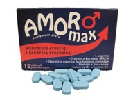 Tabletki Amor Max 15 szt na erekcje potencje sex libido testosteron