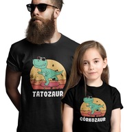 APÁK NAPI AJÁNDÉK SZETT PÓLÓ APÁKNAK LÁNYOKNAK 2DB Tatosaurus Lányok