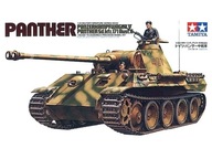 Tamiya German Panther Med Tank Plastikowy model do sklejania