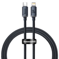 Kabel USB typ C - Apple Lightning Baseus 1,2 m czarny