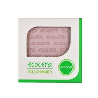 Pojedynczy rozświetlacz prasowany ecocera Shimmer Powder różowy Ibiza Shimmer 10 g