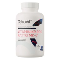 Witaminy tabletki OstroVit Vitamin K2 200 Natto MK-7 witamina K2 9 g 90 szt.