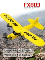 Samolot zdalnie sterowany na pilota RC FX803 Piper 150mah