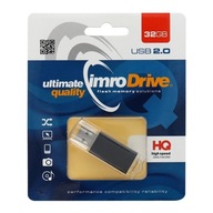 Pamięć Przenośna typu Pendrive Imro BLACK 32 GB Imro Card Czarny