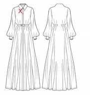 Adria suknia ślubna długi rękaw do ziemi rozmiar 40