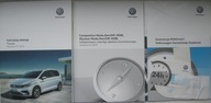 VW Touran II 2015- Polska instrukcja obsługi +Media kolorowe oryginał !