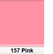 Lee 157 Fólia na filtre ružovej farby 50 x 60 cm