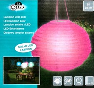Lampion SOLARNY LED ogrodowy 28 cm
