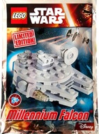 LEGO STAR WARS MILLENNIUM FALCON SOKÓŁ MILLENIUM 1-EDYCJA 911607 SASZETKA