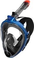 Maska do nurkowania pełnotwarzowa, z rurką Aqua-Speed Spectra 2.0 10 odcienie niebieskiego