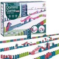 Gra Domino z przeszkodami klocki układanka 150 el.
