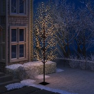 VidaXL strom svetiel 1200 LED teplá biela