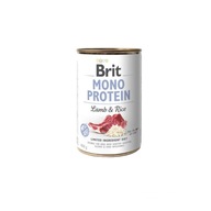 Mokra karma dla psa Brit Mono Protein jagnięcina z ryżem 400 g