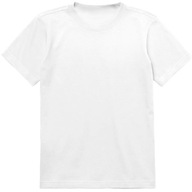T-shirt dziecięcy biały bawełna rozmiar 152 (147 - 152 cm)