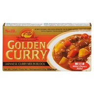 Golden Curry Jemné jemné korenie S&B 220g