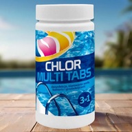 Chlor tabletki Gamix 1 kg 1 l