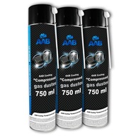 3x aabcooling sprężone powietrze 750ml + 6x rurka