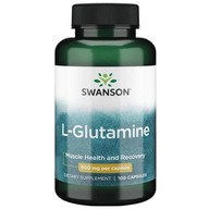 Suplement diety SWANSON L-Glutamine 100 kapsułek