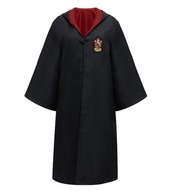 STRÓJ PRZEBRANIE HARRY POTTER GRYFFINDOR PELERYNA CZARODZIEJA TOGA S/M