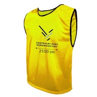 Znacznik treningowy koszulka Sports Bibs Znacznik piłkarski r. L żółcie