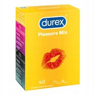 Prezerwatywy stymulujące Durex Pleasure Mix 40 sztuk