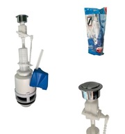 Splachovací ventil pre kompaktnú splachovaciu nádržku WC 3/6 l