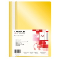 Skoroszyt A4 Office Products żółty