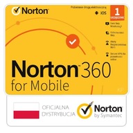 Norton Antywirus Norton 360 Mobile 2024 1 st. / 12 miesięcy ESD