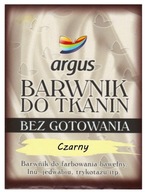 Barwnik do tkanin jasnych i ciemnych Argus 15 g czerń 1 szt.