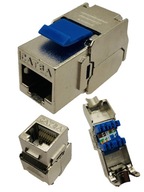 Modul adaptér keystone zásuvka RJ45 beznástrojová Kat.6 FTP AWG 22 - 24