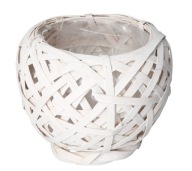 VIRÁGTARTÓ FEDÉL FONOTT VIRÁGTARTÓ GÖMB