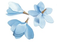 Kwiatek jasnoniebieski 55 mm - 2 sztuki