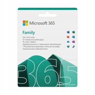Microsoft Office 365 Family 6 PC / 12 miesięcy BOX