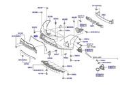 52711-02010 CHROMOWANA LISTWA ZDERZAKA AURIS E18