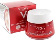 Vichy Liftactiv Collagen Specialist Night Cream 50 ml krem przeciwstarzeniowy