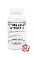 Cytrynian magnezu 800mg + B6 600mcg 100szt Podkowa