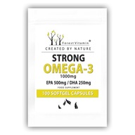 Suplement Forest Vitamin Strong Omega-3 100 kapsułek