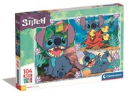 Puzzle Clementoni Super Color 104 elementów Puzzle 104 Stitch 23776