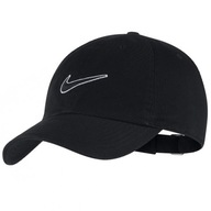 Nike czapka z daszkiem czarny rozmiar uniwersalny