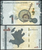 Azerbejdżan 1 MANAT P-38 UNC 2020 seria B