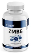 ZMB6 Insport Nutrition 90 kap Magnez Cynk Wit B6