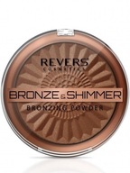 Bronzer prasowany Revers Bronze&Shimmer 03 wykończenie z drobinkami 9 g