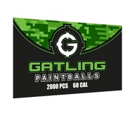 Kulki do paintballa Gatling 68 cal 2000 szt.