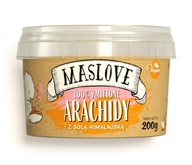 Masło orzechowe Maslove arachidowe z solą himalajską 200 g